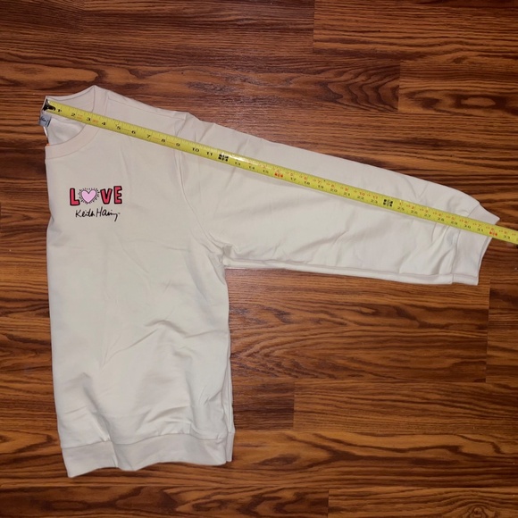 NWT Keith Haring 2 Piece Lounge Pajama Set - Long Sleeve Crew and Jogger - Picture 9 of 12